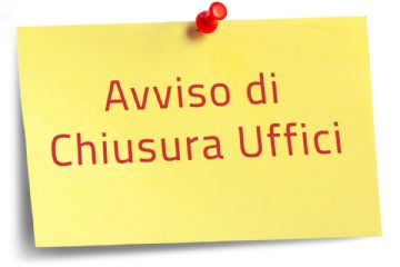 Chiusura ufficio per corso di aggiornamento